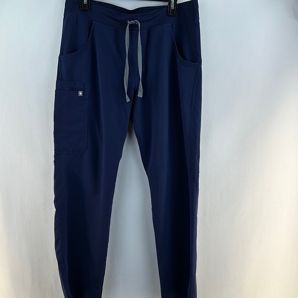 Figs Drawstring Straight Leg Scrub Pants - Picture 1 of 8